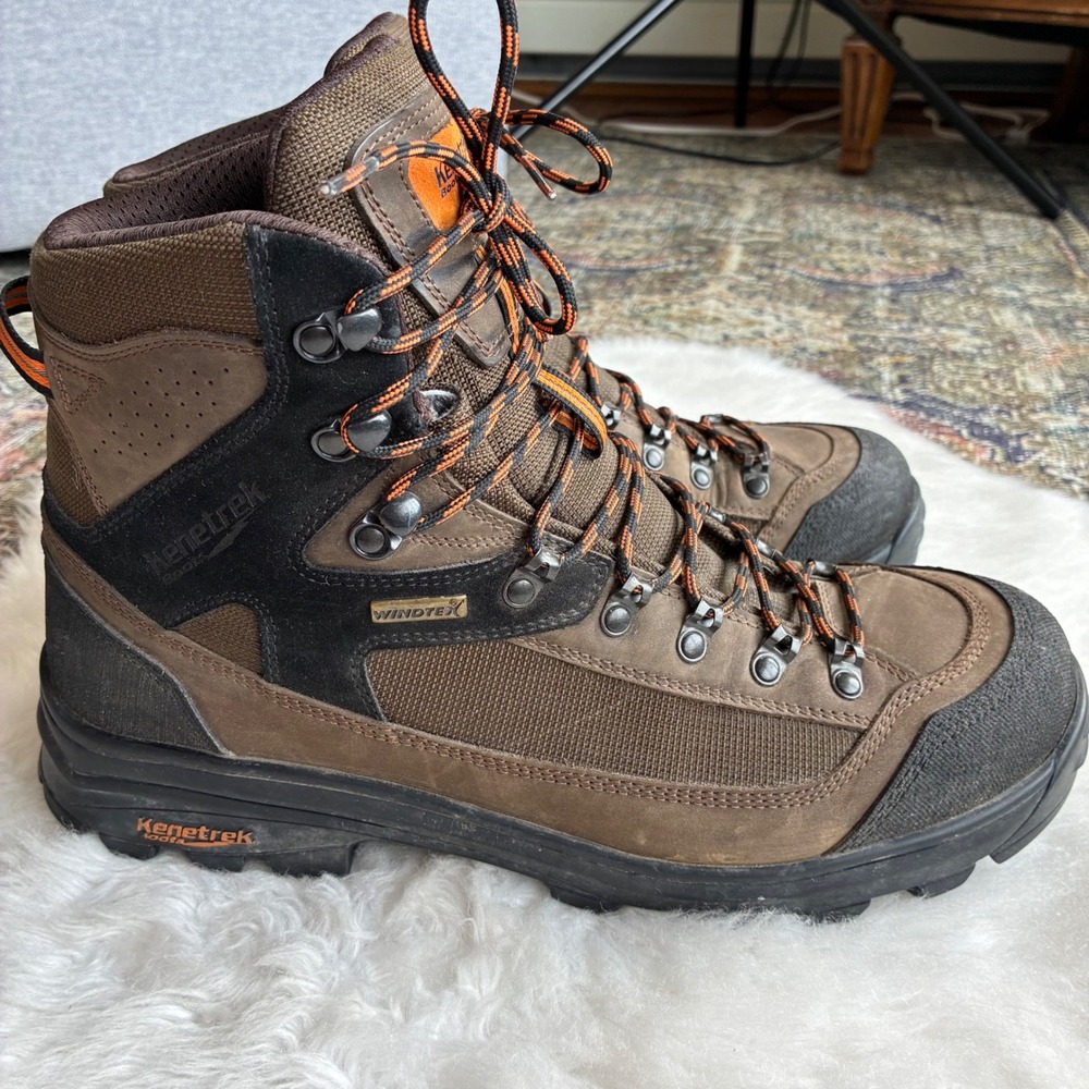 Kenetrek Corrie 3.2 Hiker Boots Mens 12 M Brown Waterproof Windtex Hiking Boot